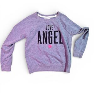 Victoria’s Secret LOVE ANGEL Sweatshirt Pullover Women’s Medium